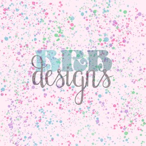 Sucker Coordinate Paint Splatter seamless file