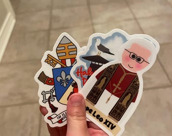Pope Leo Sticker Pack
