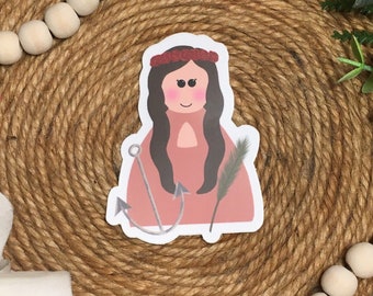 St. Philomena Vinyl Sticker