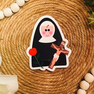 St. Rita of Cascia Vinyl Sticker