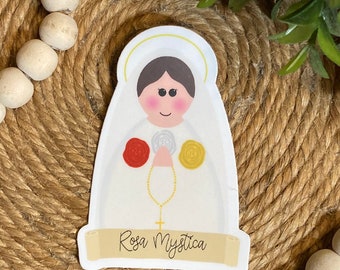 Rosa Mystica Vinyl Sticker