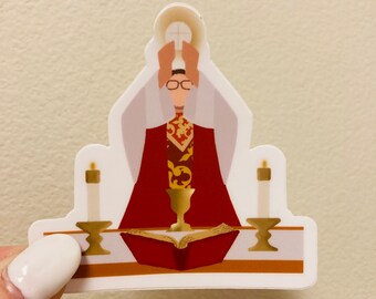 Consecration Vinyl Sticker
