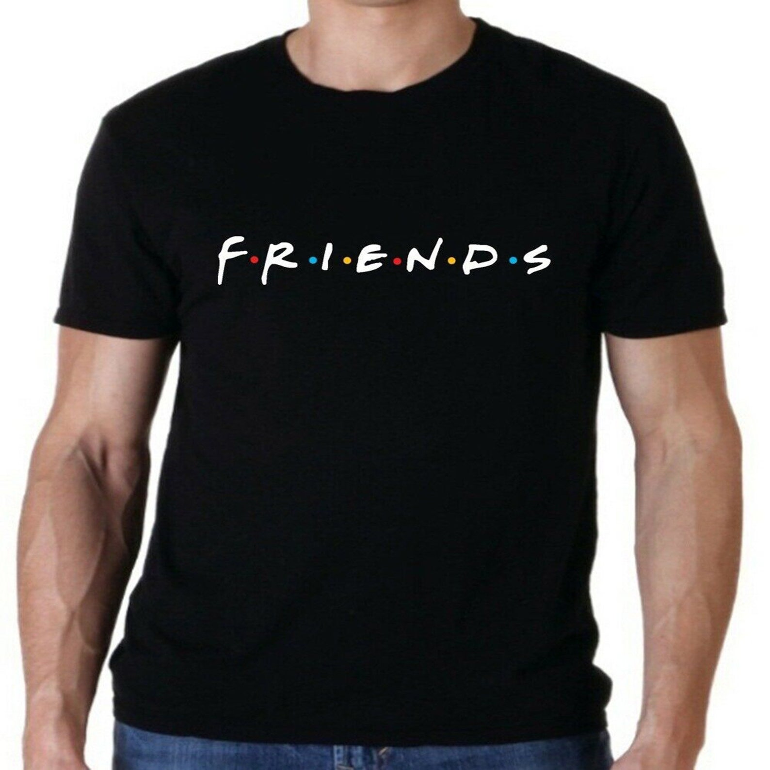 Friends Tshirt Sizes S3XL Tee TV Show Different Colors  Etsy
