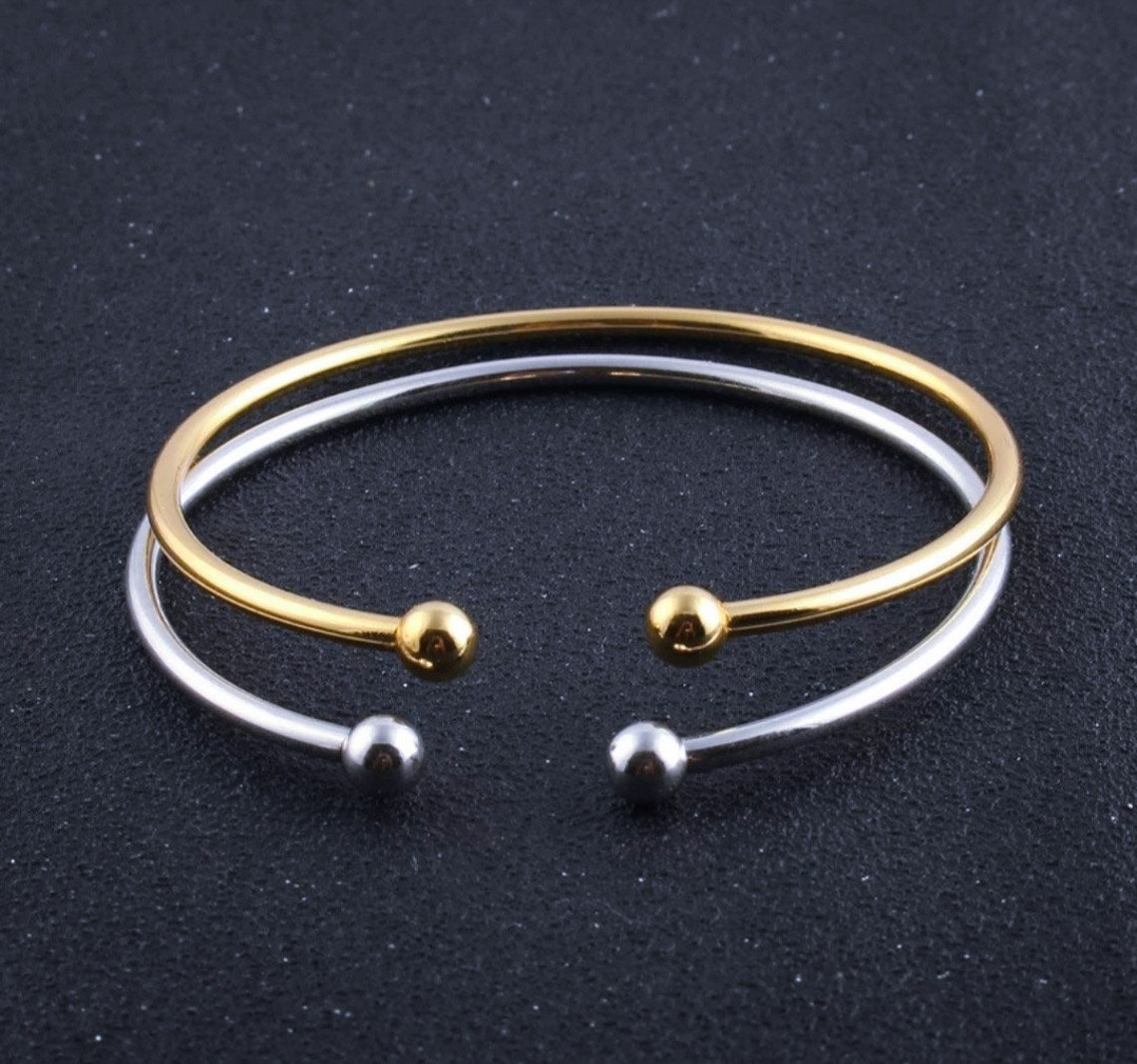 Classic Open Cuff Bangle Bracelet Etsy