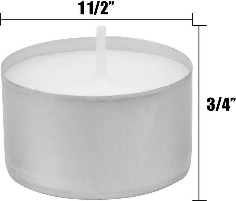 Unscented Tea Light Candles Etsy