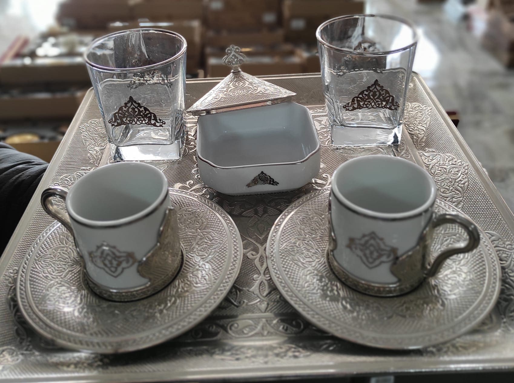 Ottoman Turkish Coffee Set Etsy