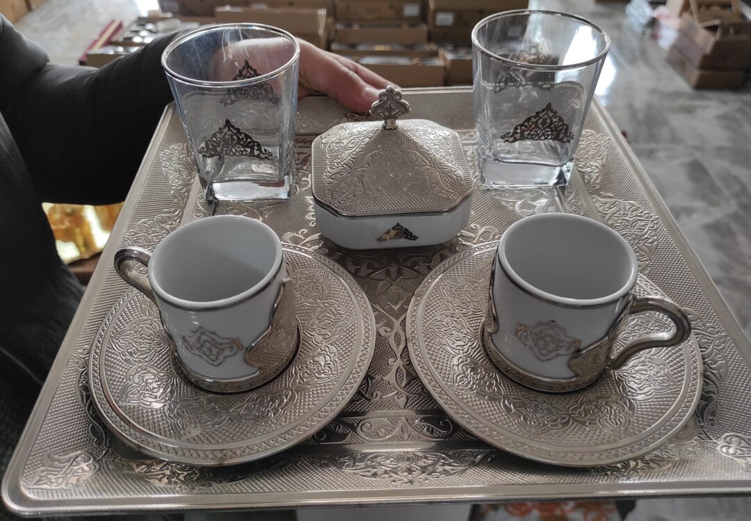 Ottoman Turkish Coffee Set Etsy