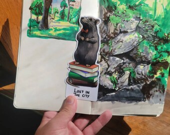 Rat Bookmark