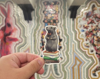 Library Rat Sticker
