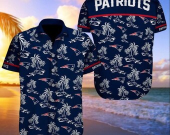 patriots hawaiian shirt