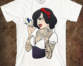 Punk Rock Snow White Etsy