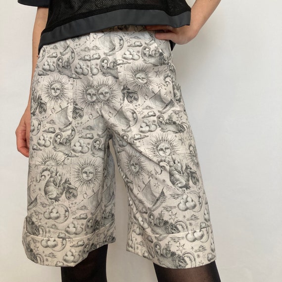 Printed Bermuda Shorts Fantasy Nautical 