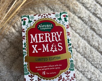 Merry X-Mas Tea | Fair Trade | Limited Edition | Christmas Tea| Natural Temptation