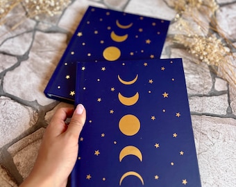 Notizbuch / Monphasen Journal / Yoga Ritual / Tagebuch / Diario
