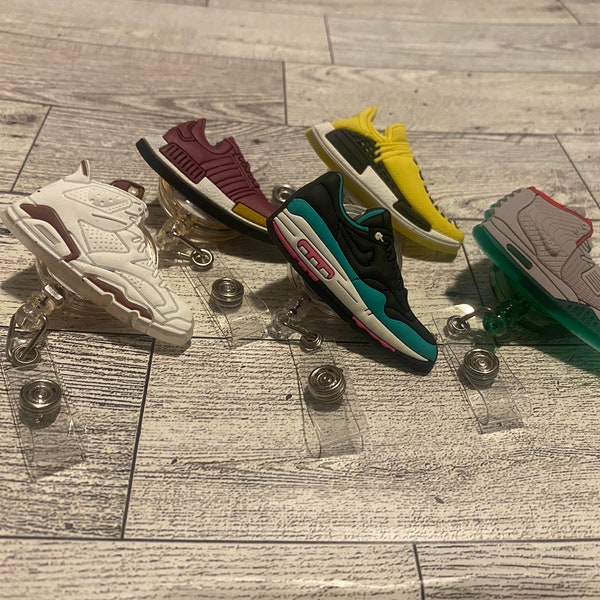 Sneaker Badge/ID Holder **Read Description for ordering instructions**