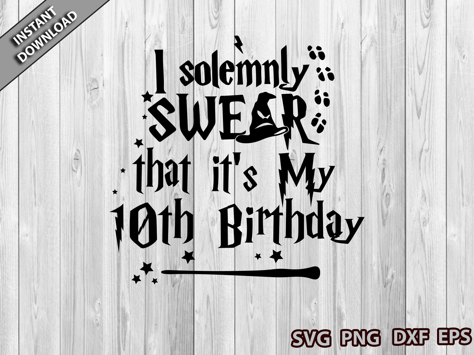 Harry Potter Birthday Svg Harry Potter Family Birthday Svg | Etsy