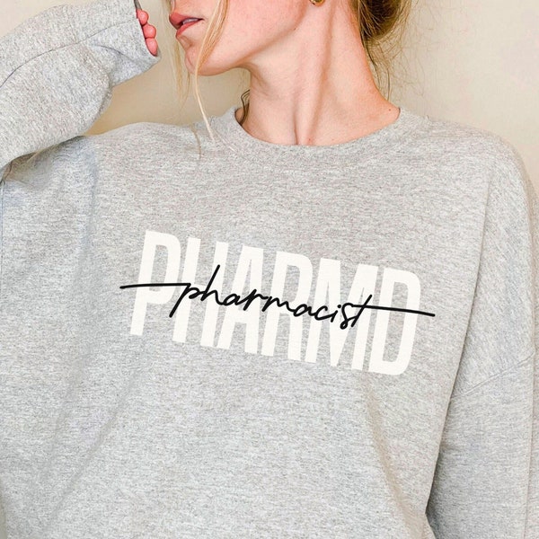 PharmD Sweater, Doctor of Pharmacy Sweatshirt, PharmD Gift for Pharmacist, Pharmacy Crewneck, Cute Pharmacist Gift Idea - Future PharmD