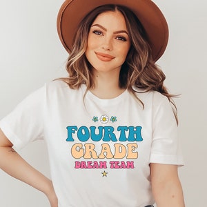 4th Grade Teacher Shirt, Fourth Grade Teacher Shirt, 4th Grade Shirt, Fourth Grade Shirt, Teacher Shirts 4th Grade Team, 4th Grade Squad
