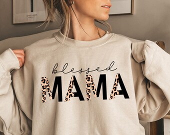 blessed mama sweatshirt