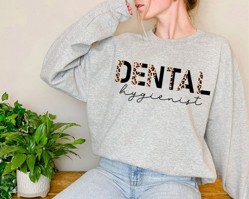 Dental Hygienist Crewneck Sweatshirt for Dental Assistants Etsy