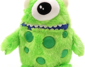 Worry Yummy Monster Doll Toy | Worry Yummy | Childrens Anxiety Worried Soft Toy Zipper Mouth for Boys & Girls - Hank