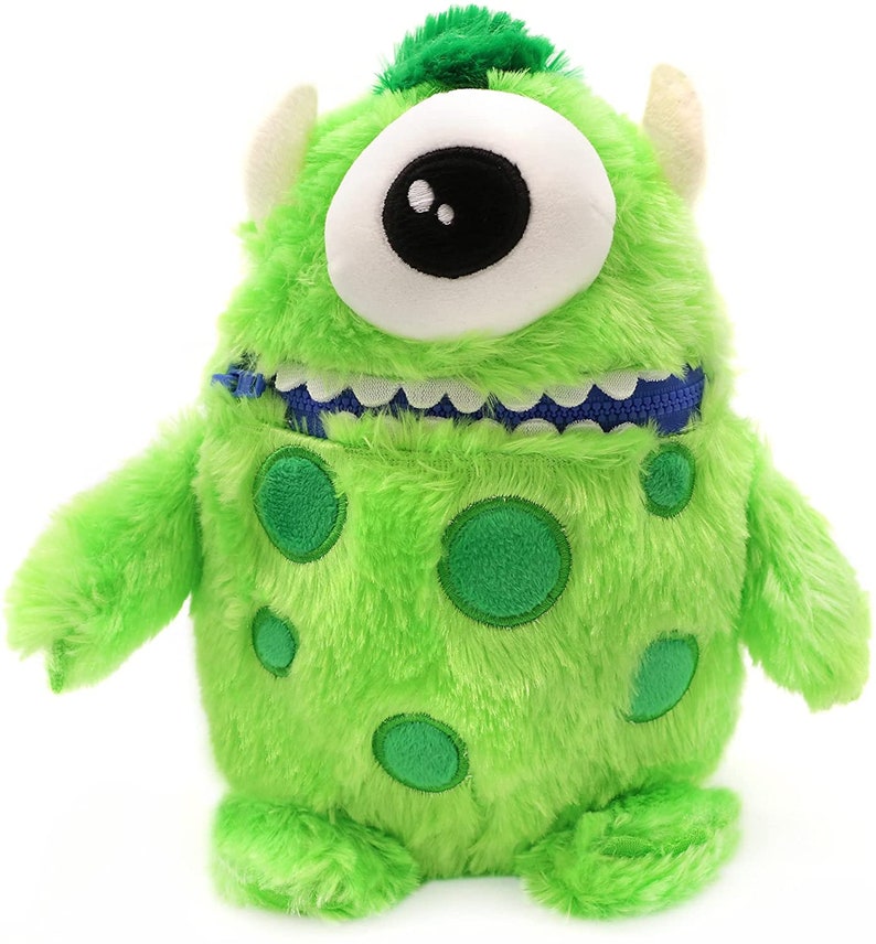 Worry Yummy Monster Doll Toy Worry Yummy Childrens Anxiety Worried Soft Toy Zipper Mouth for Boys & Girls Hank image 1