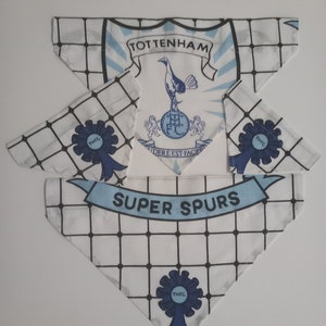 Spurs Personalised Dog Bandana