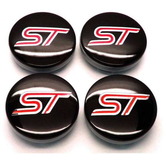 Ford ST Red 54mm Centre Caps X 4 Etsy