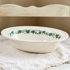 Vintage Wedgwood Edme Stratford Oval Serving Bowl, Made in England