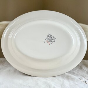 Assiette Wedgwood Stratford Edme - Motif Feuilles Vertes, Bon état