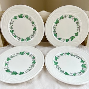 Set of 4, Vintage Wedgwood Edme Stratford Bread & Butter Plates, Made in England, Vintage Dishes