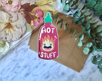 Hot Sauce Hot Stuff Sticker