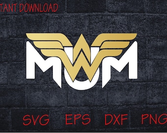 Download Wonder Mom Svg Etsy