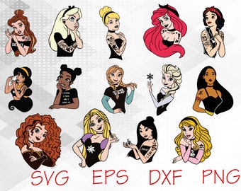 Download Disney Punk Princess Etsy