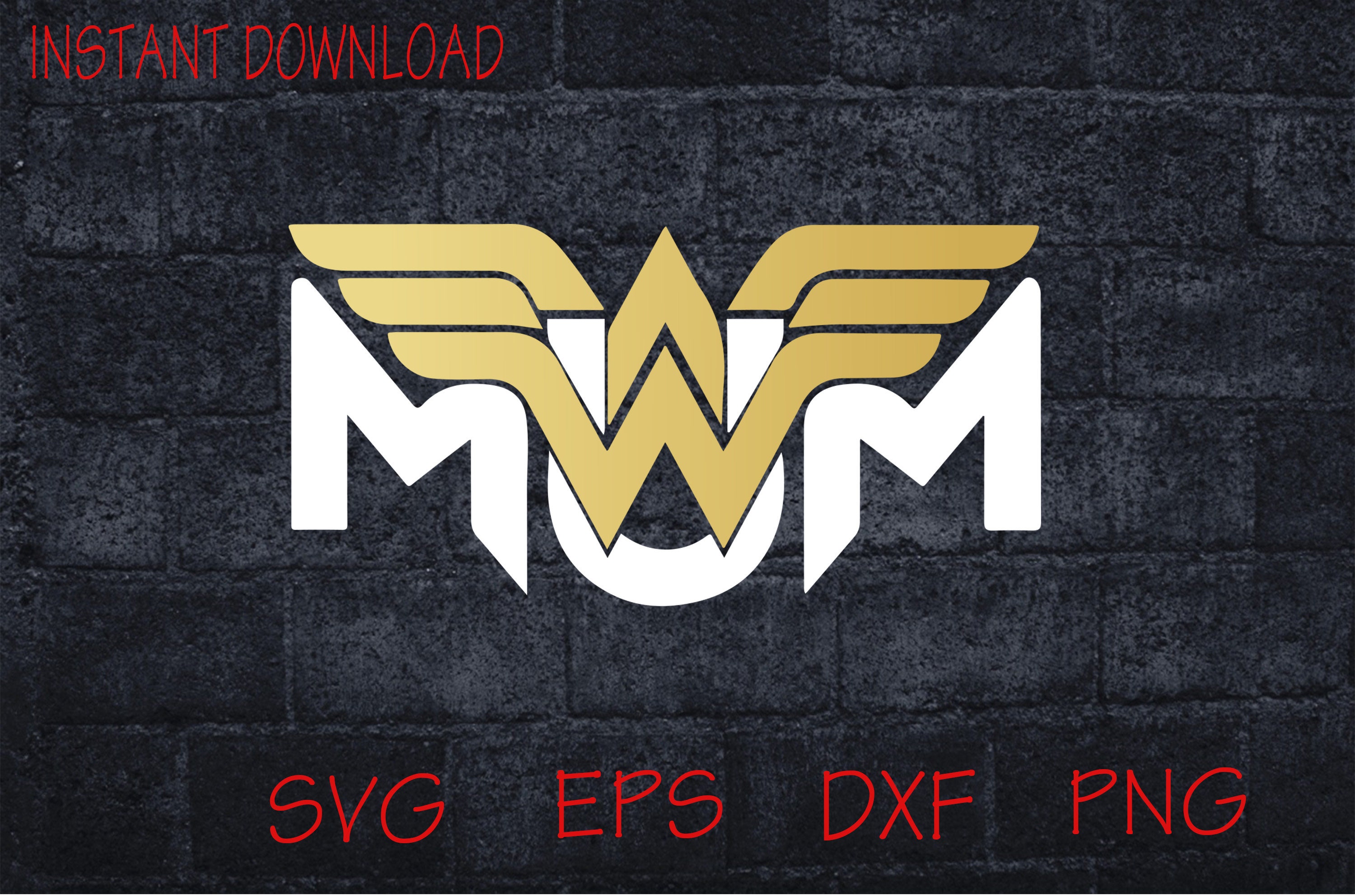 Download Wonder Woman Mom Svg Mothers Day SVG Wonder Mom Svg Cricut ...