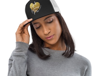 Yah Covers Me with His Love | Embroidered Trucker Cap