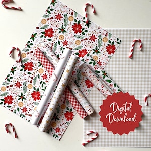 Christmas Gift Wrapping Paper Cutter Kraft Paper Craft Knife Roll