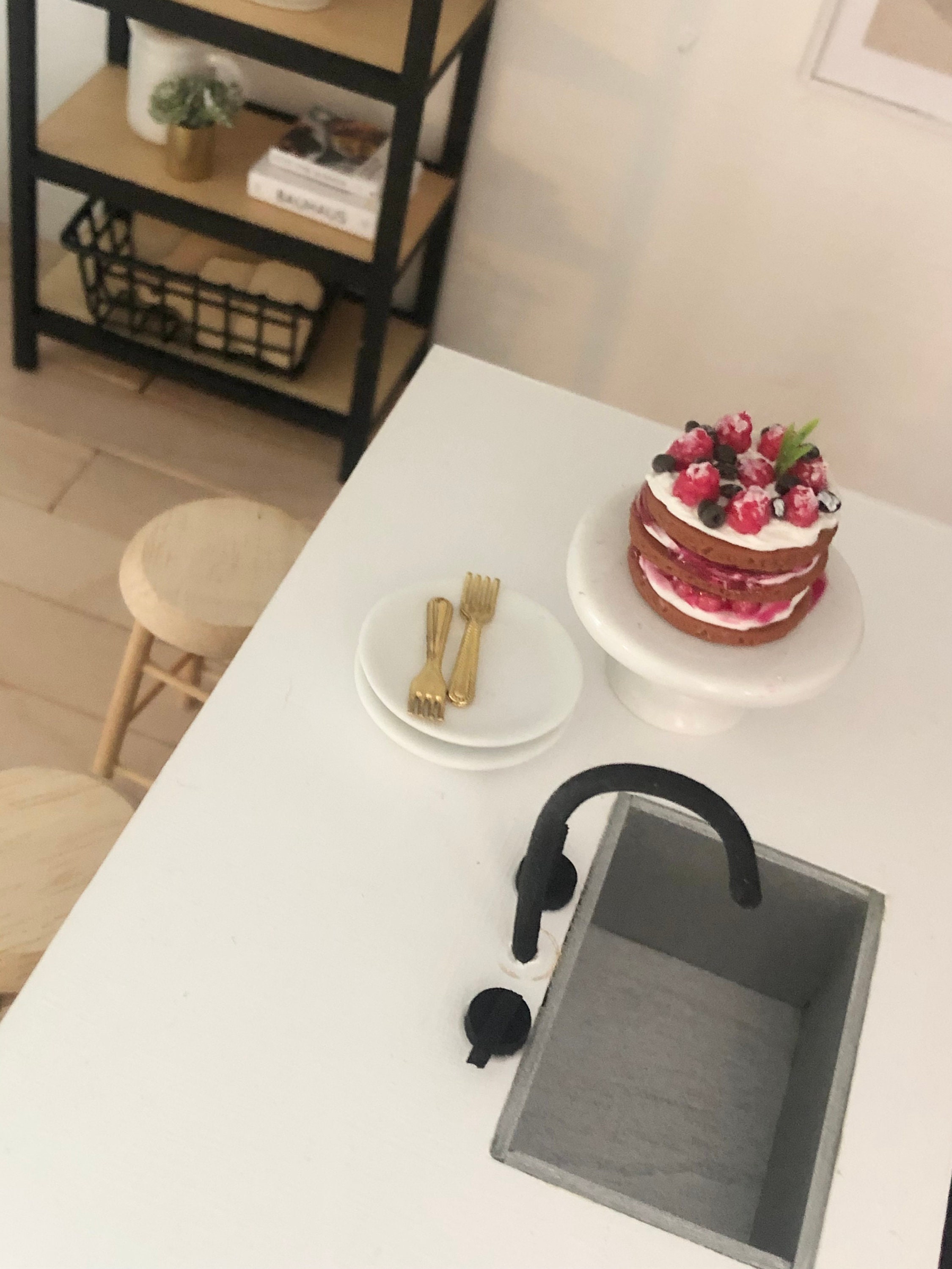 Miniature Cutlery Set 112 Scale Cutlery Set Dollhouse Etsy