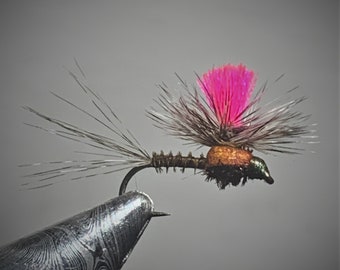 Six (6) Parachute PMD Dry Flies, Size 14, Free Shipping, A15