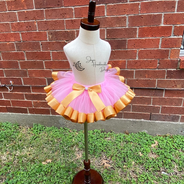 Bando Tutu with Ribbon Trim