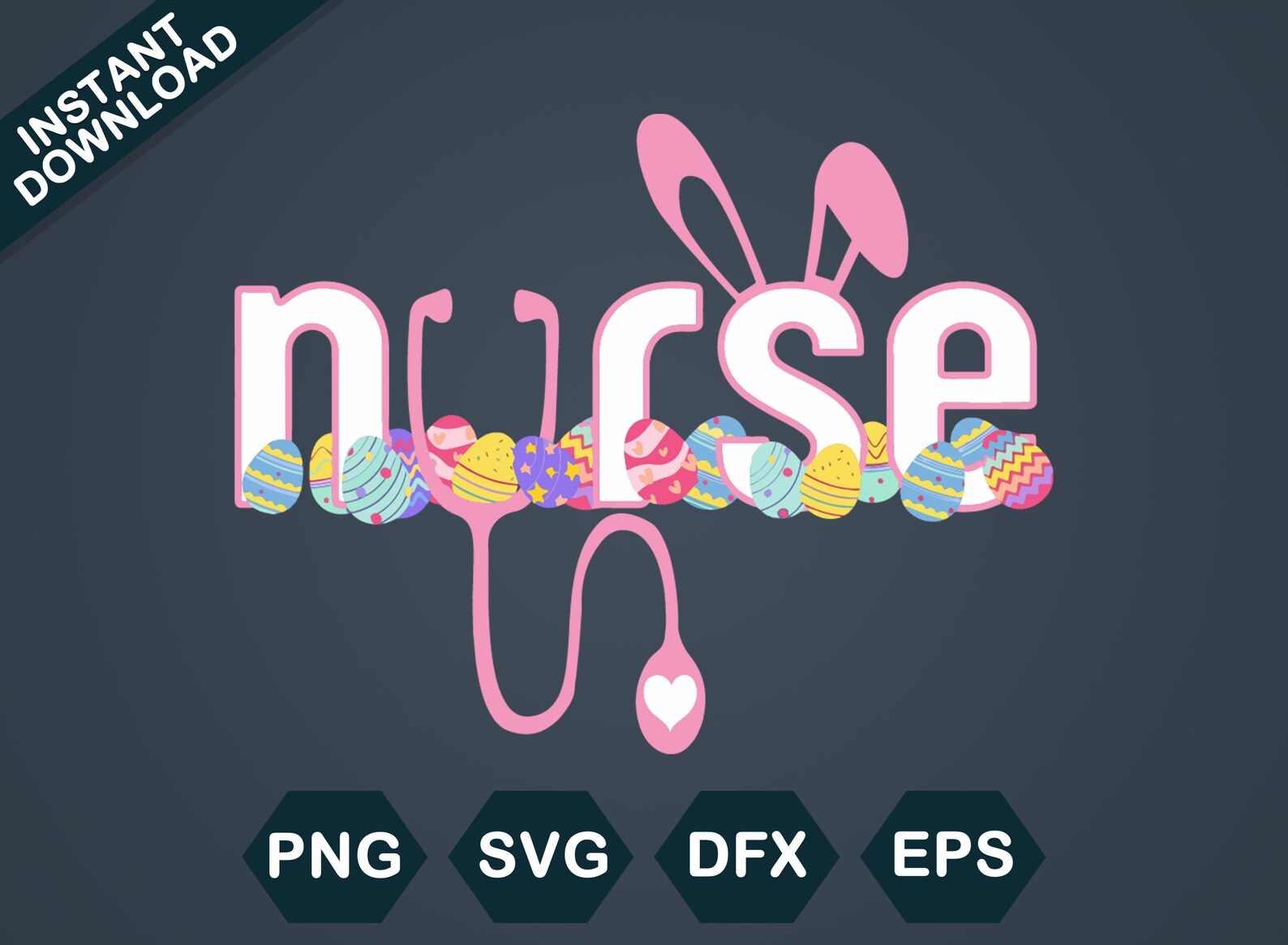 Nurse Bunny Png File Bunny Nurse Easter Png Nurse Easter Etsy