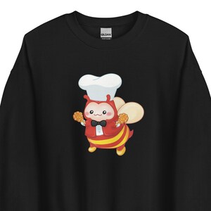 Happybee Unisex Sweatshirt, fried chicken shirt, Filipino sweatshirt, Filipino food art, Filipino artwork, Filipino gift, Philippines, pinoy
