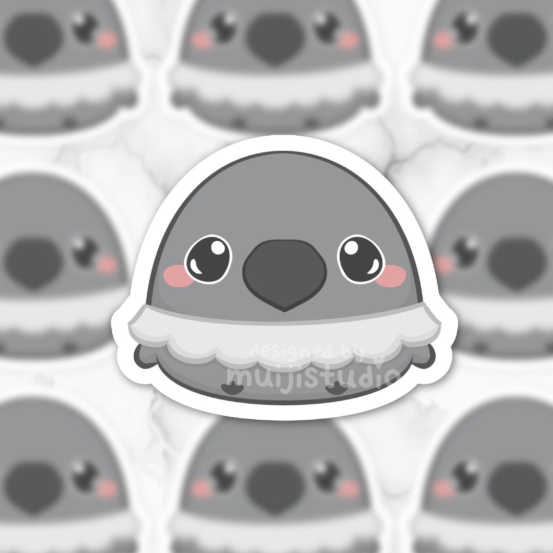 Love & Deepspace Sylus Crow Sticker, Chibi Mascot, Waterproof Vinyl - Etsy