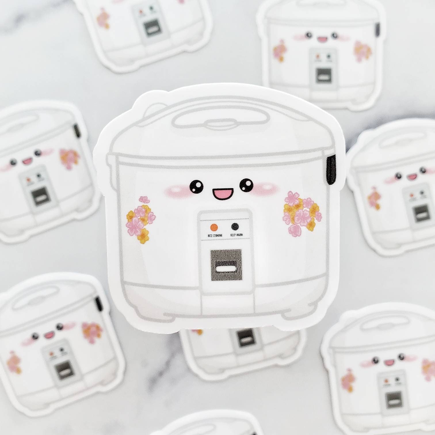 Cute Funny Rice Cooker Must Have Kitchen Appliance Sticker for