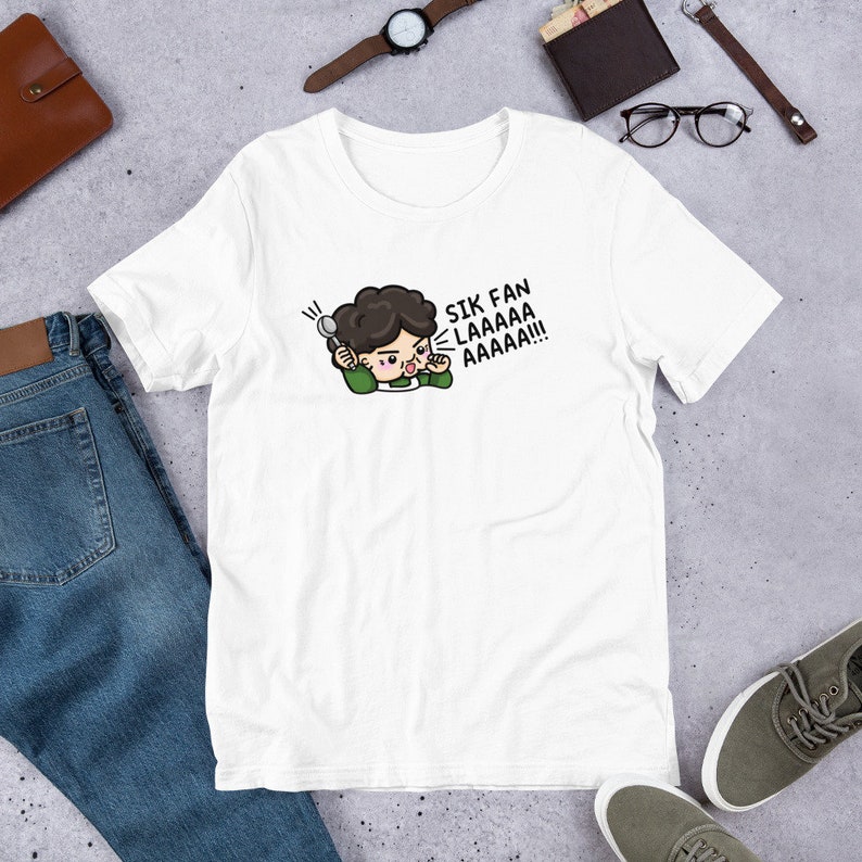 Sik Fan La T-Shirt: Funny Cantonese Dinner Time Shirt image 1