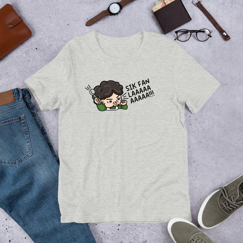 Sik Fan La T-Shirt: Funny Cantonese Dinner Time Shirt image 2