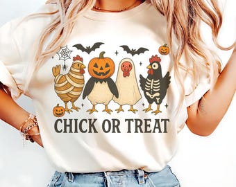 Halloween Chicken PNG: Design de fantasia (download digital)