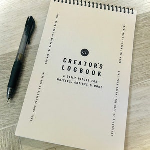 Logbook Craft Creator's Logbook: A Daily Ritual for Writers, Artists & More - Etsy