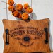 Witches Kitchen, Coffee Bar Tray, Spooky Decor, Halloween Serving Tray, Wooden Serving Tray, Serving Tray With Handles, Burned Wood Decor 