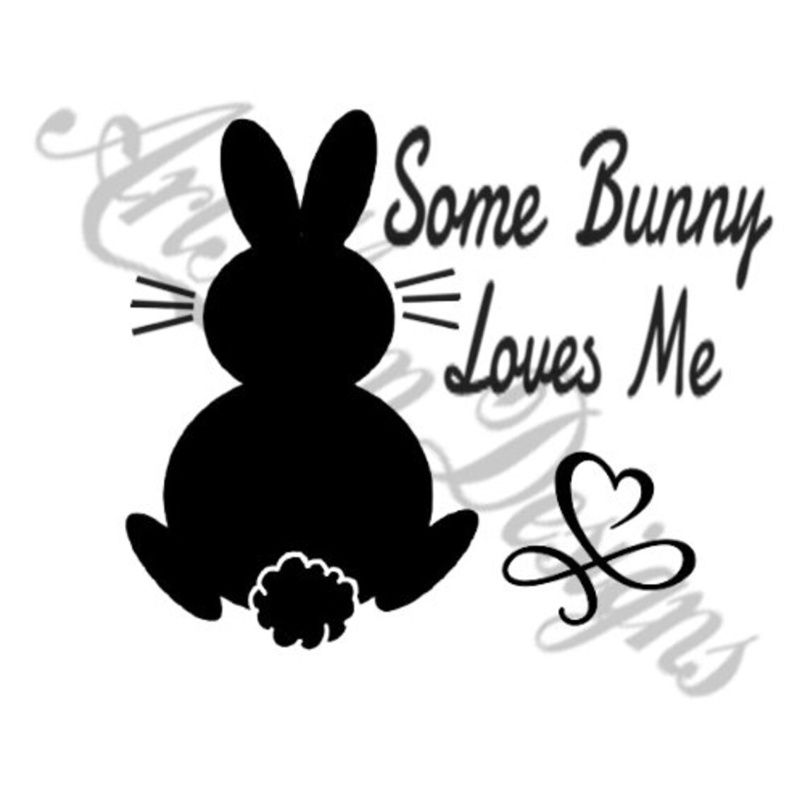 Some Bunny Loves You / Some Bunny Loves Me SVG and JPG instant Etsy